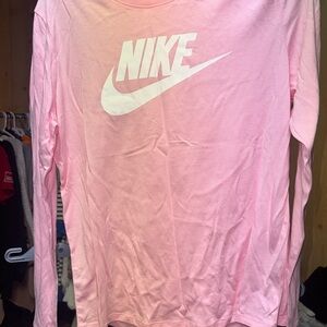 Nike Pink The Nike Tee Crewneck